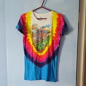 Vintage Liquid Blue 2000 Grateful Dead Tour Tee